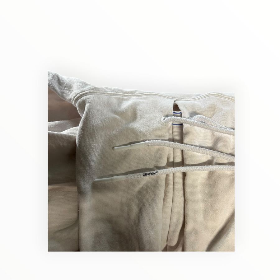 Pull Off White capuche blanc Box Logo