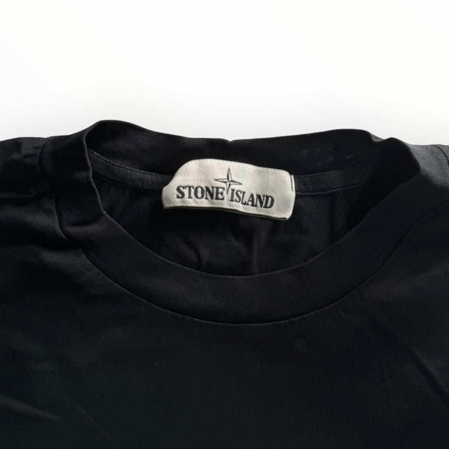 T-Shirt Stone Island Coton Classique Noir
