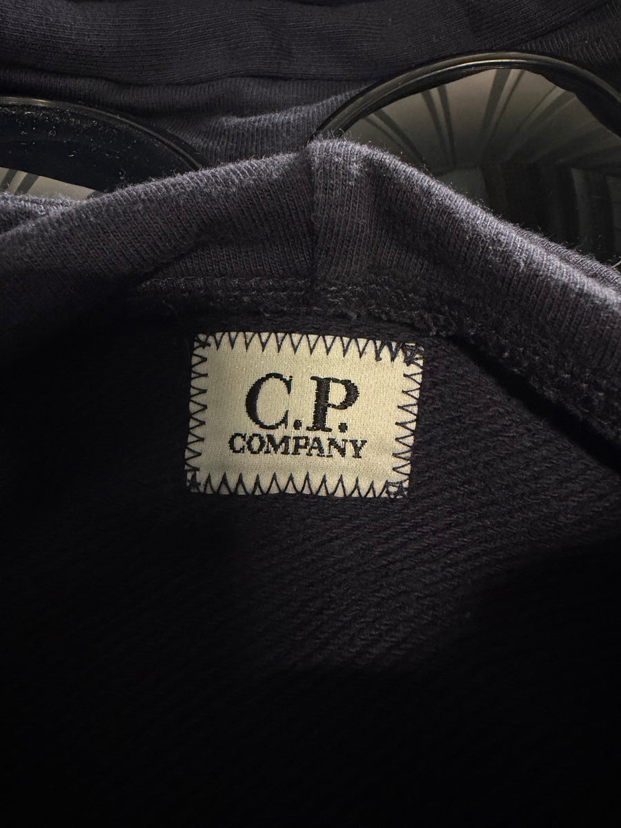 Sweat à Capuche Goggle C.P. Company - Bleu Marine