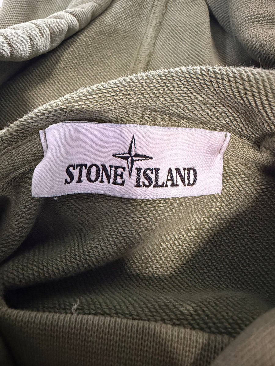 Sweat à Capuche Stone Island - Kaki (Logo Poitrine)