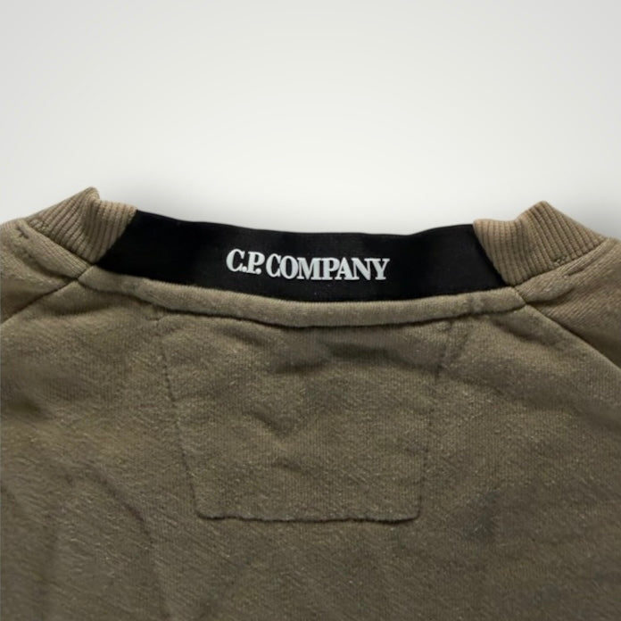 Pull Col Rond C.P. Company - Vert