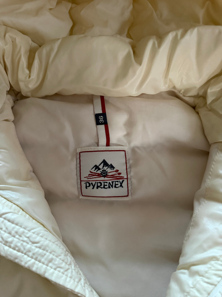 Doudoune Pyrenex sans manche blanche