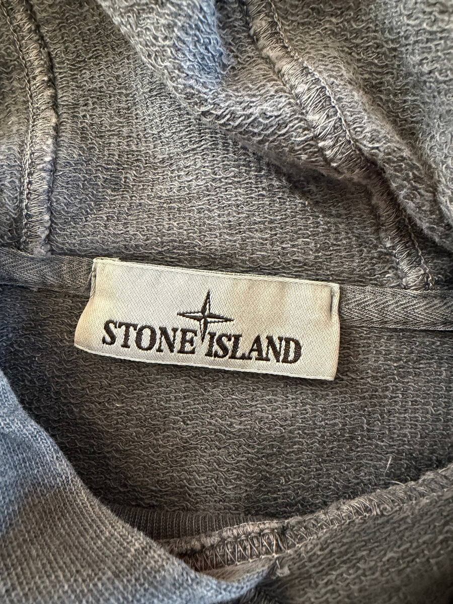 Pull à Capuche Stone Island Bleu