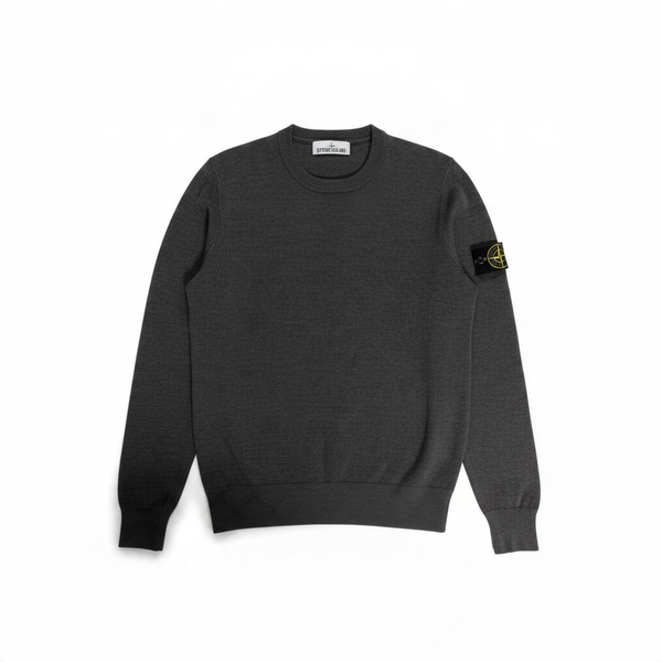 Pull Stone Island gris en laine