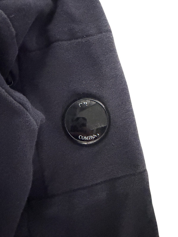 Sweat C.P. Company bleu marine à lentille