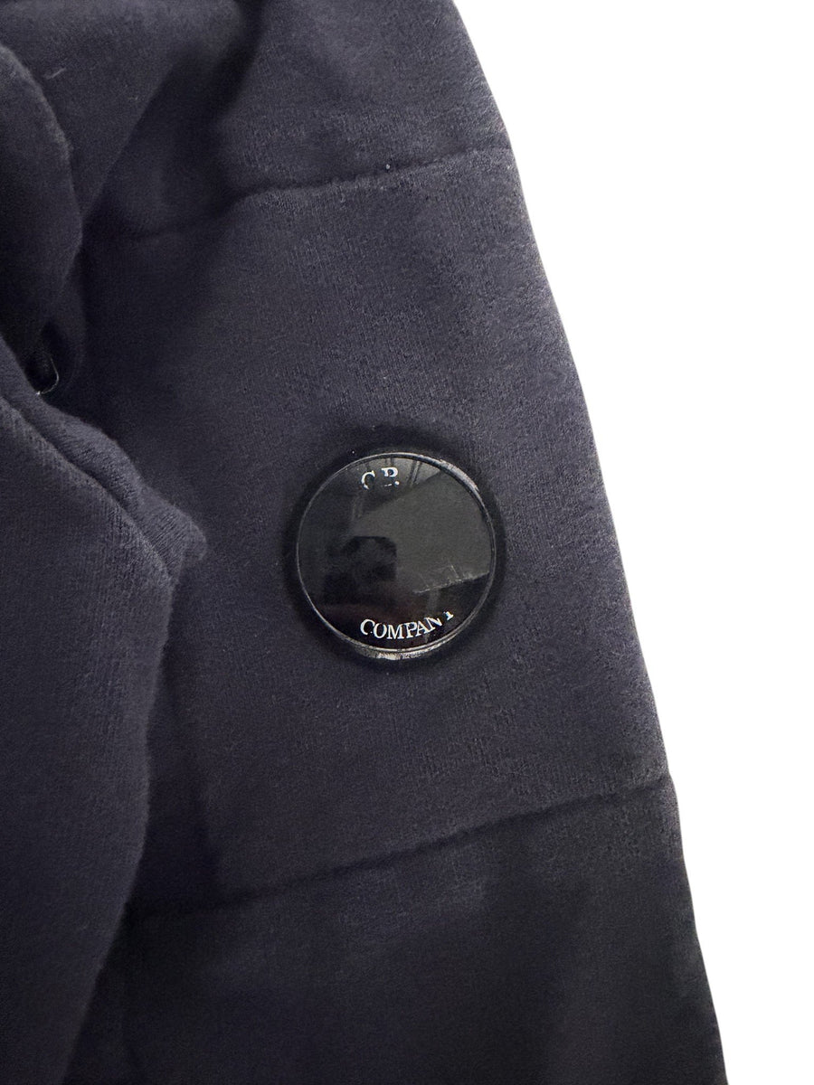 Sweat C.P. Company bleu marine à lentille