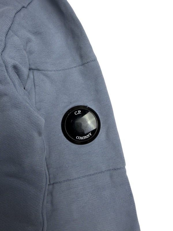 Sweat C.P. Company bleu grisé à lentille