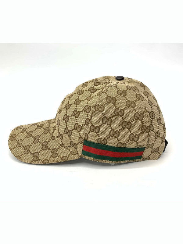Casquette Gucci baseball GG beige