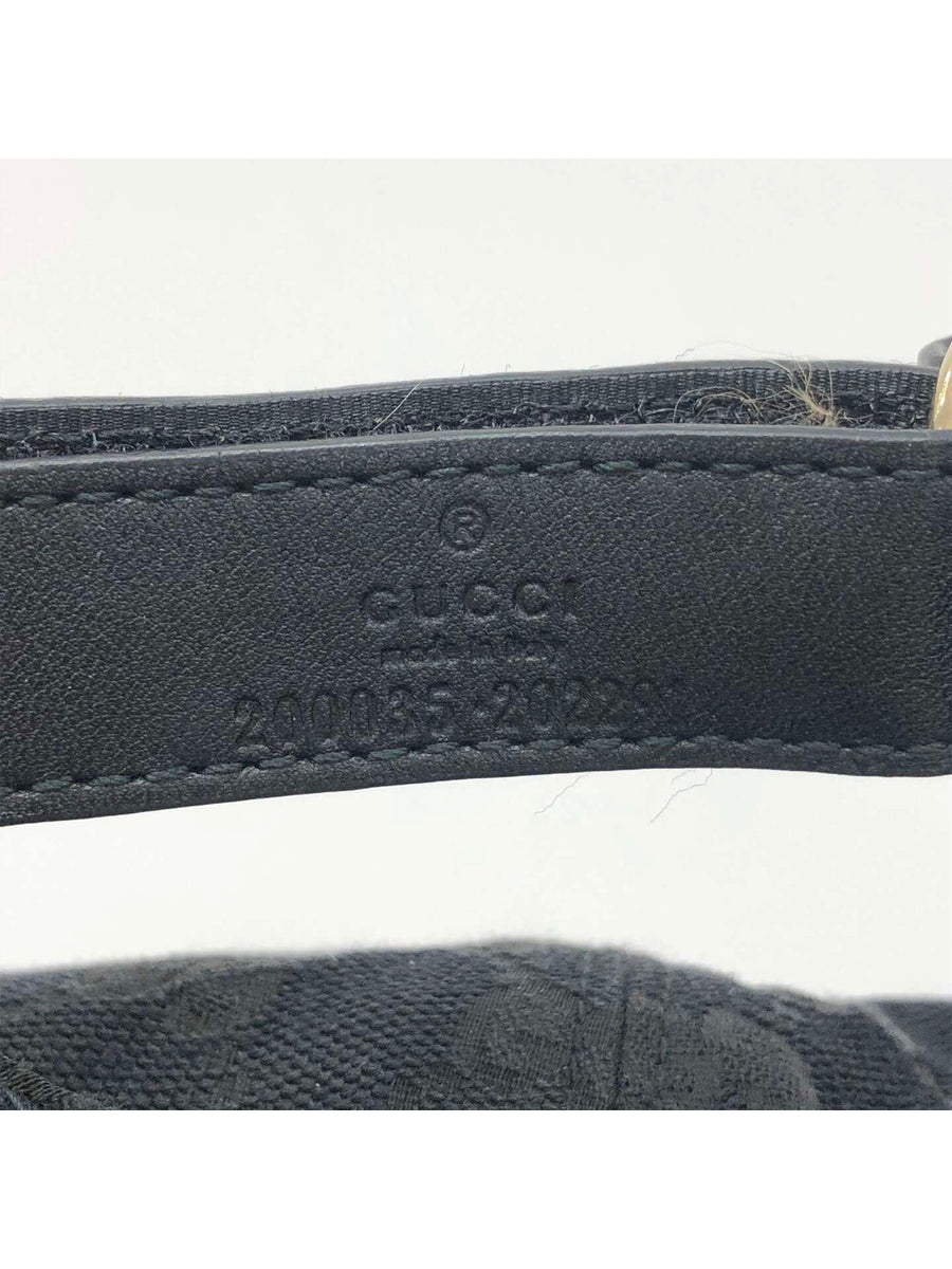Casquette Gucci baseball GG noire
