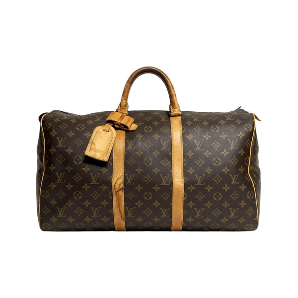 Sac de voyage Secondstore Louis Vuitton Keepall 45 en toile Monogram