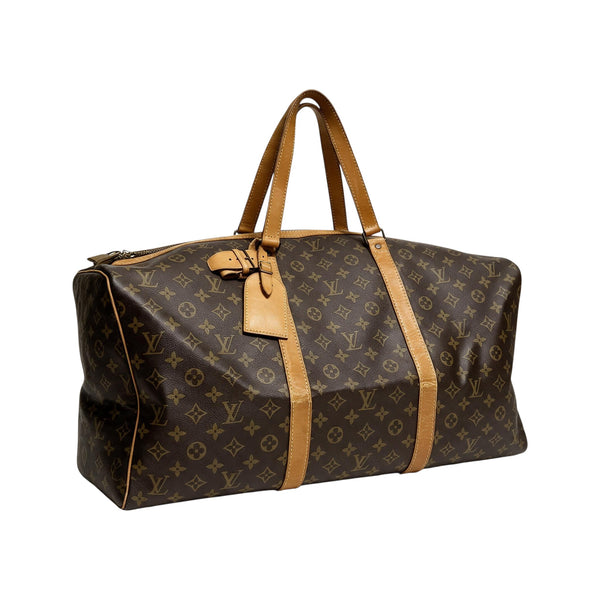 Sac de voyage Secondstore Louis Vuitton Keepall 55 en toile Monogram
