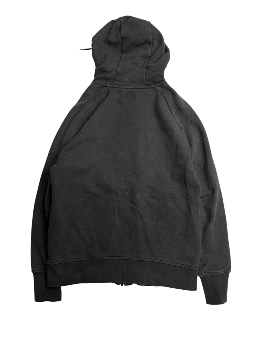 Sweat à capuche zippé C.P. Company Goggle noir