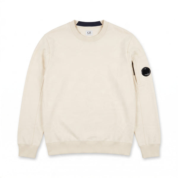 Sweat C.P. Company beige à lentille