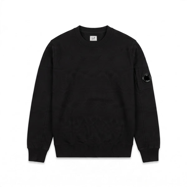 Sweat C.P. Company noir à lentille