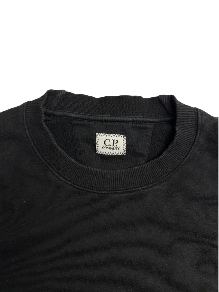 Sweat C.P. Company noir à lentille