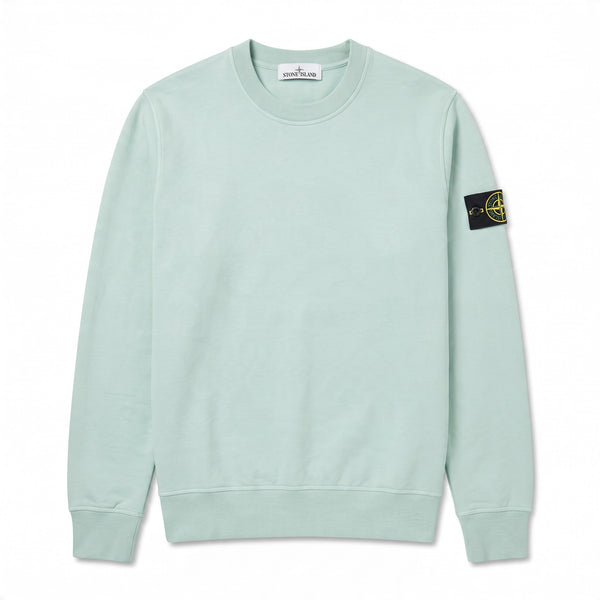 Sweat Stone Island bleu clair classique