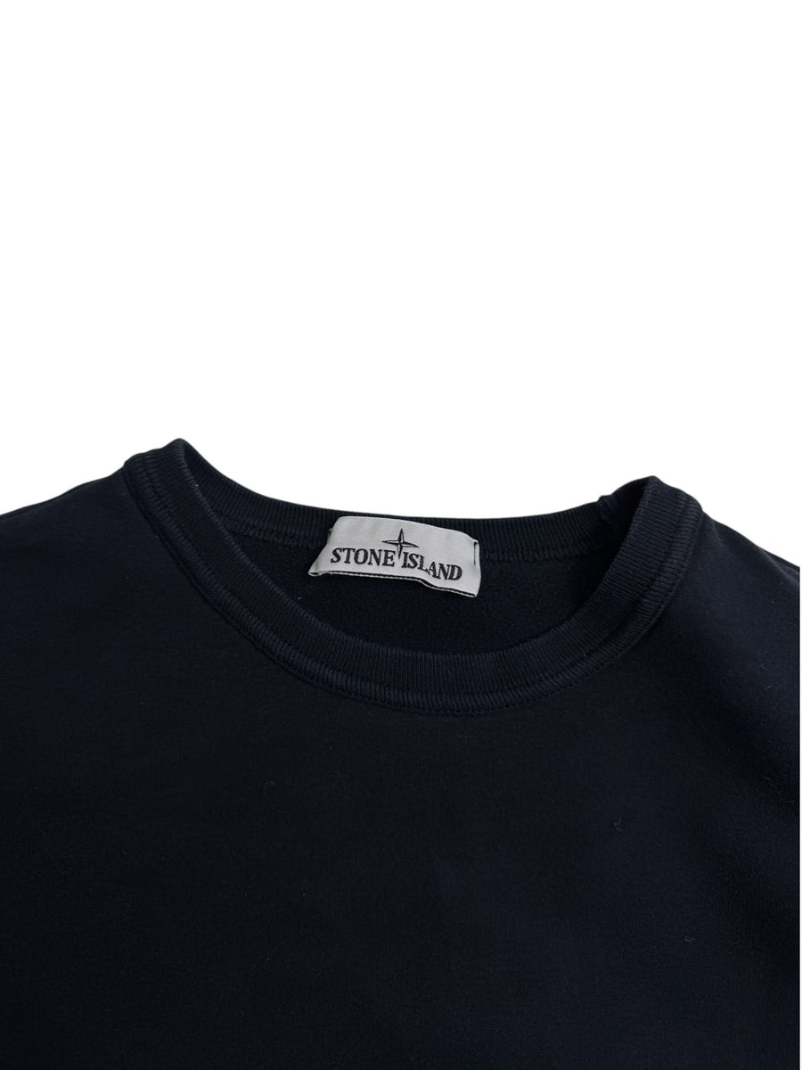 Sweat Stone Island bleu marine classique