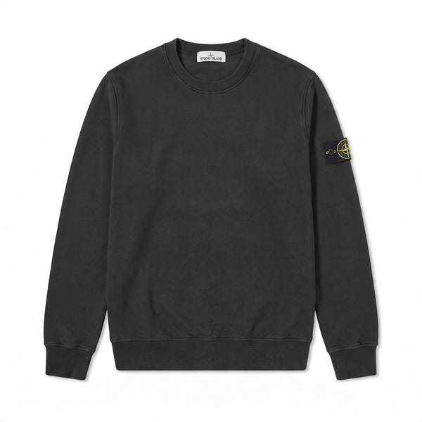 Sweat Stone Island noir classique
