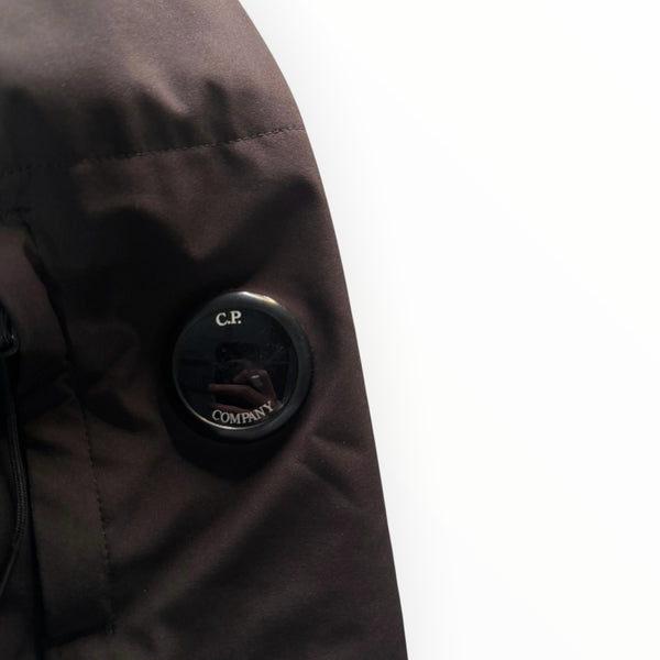 Veste Secondstore C.P. Company noire en tissu technique Soft Shell avec badge emblématique sur la manche