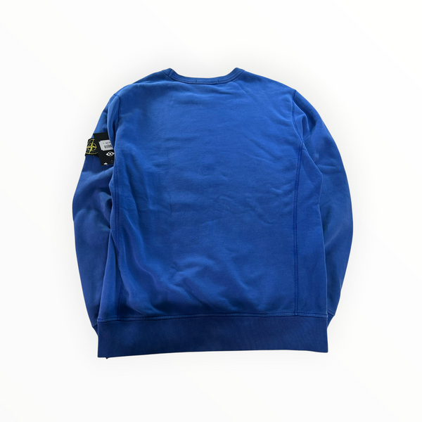 Pull Stone Island bleu royal classique