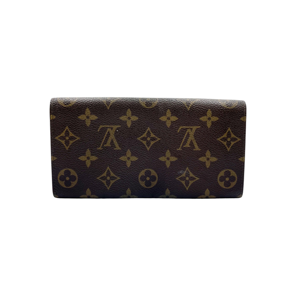 Secondstore Louis Vuitton Pochette Porte-Monnaie Crédit wallet in iconic brown Monogram canvas