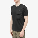 T-Shirt C.P. Company Pocket Logo Noir