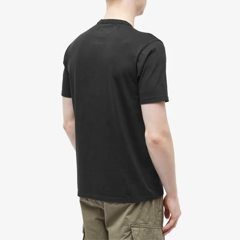T-Shirt C.P. Company Pocket Logo Noir