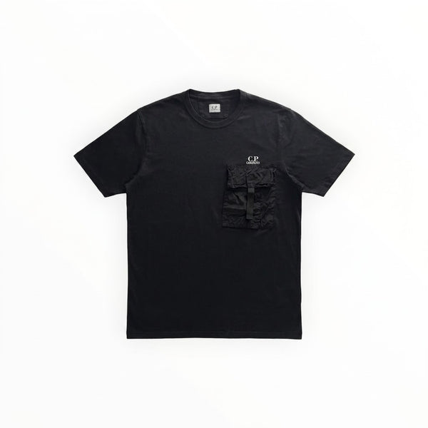 T-Shirt C.P. Company Pocket Logo Noir
