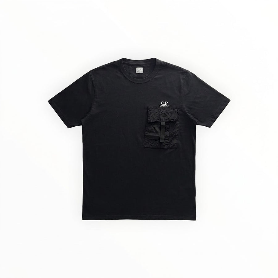T-Shirt C.P. Company Pocket Logo Noir