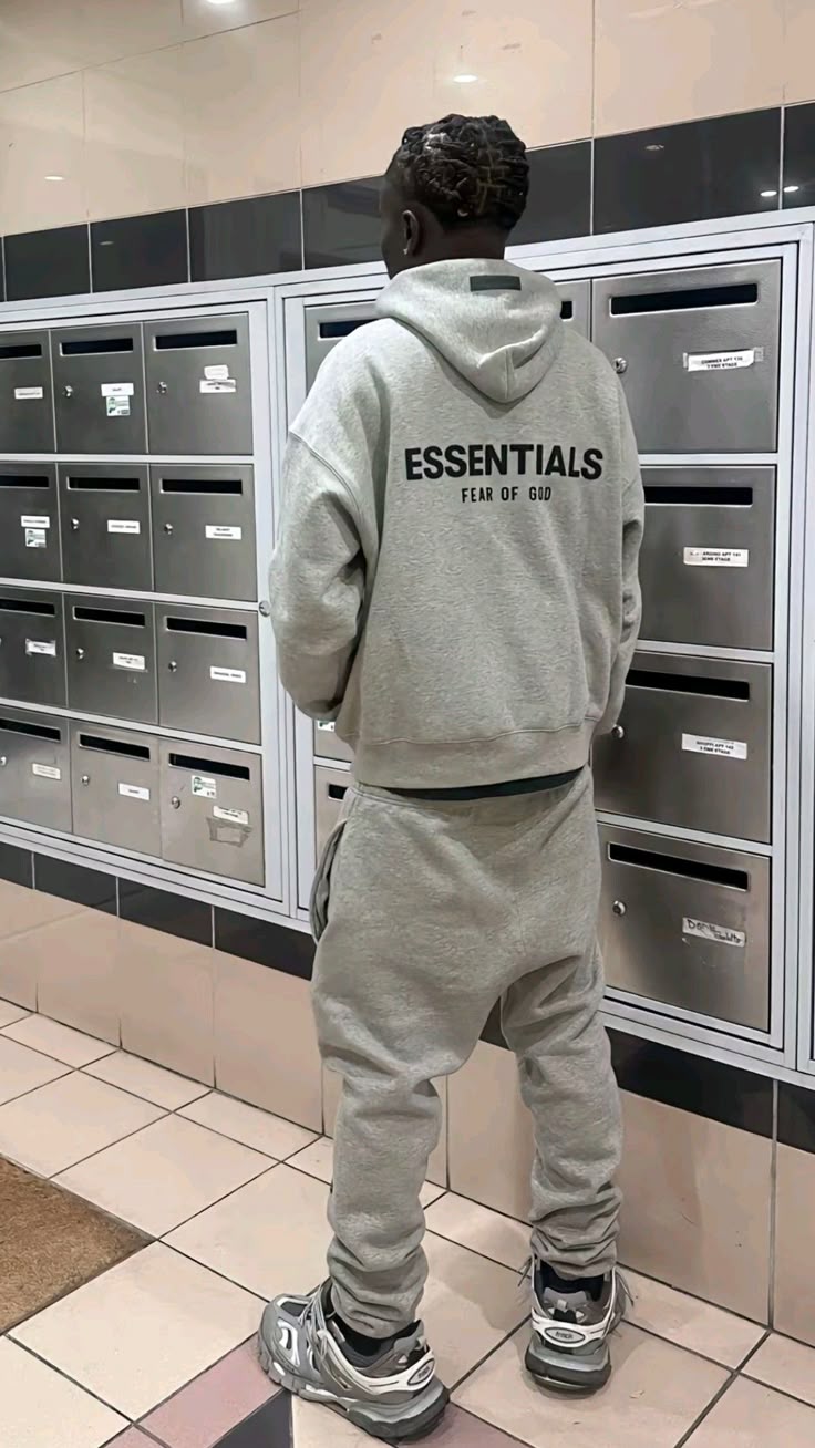 Essentials Hoodie Dark Oatmeal