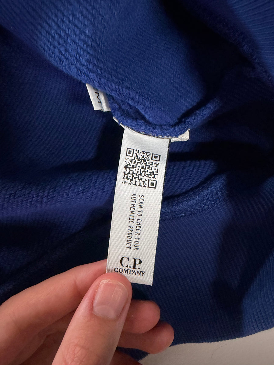 Pull Col Rond C.P. Company - Bleu