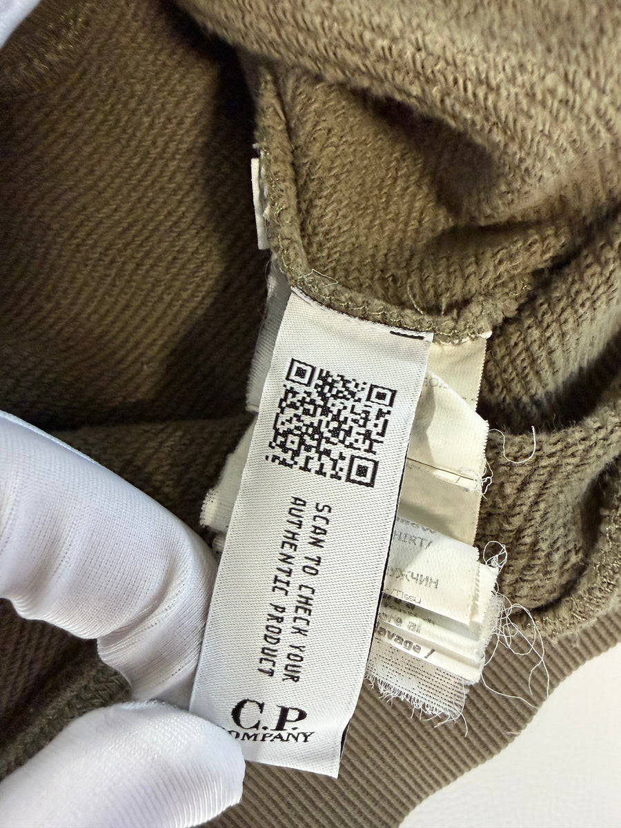 Pull Col Rond C.P. Company - Vert