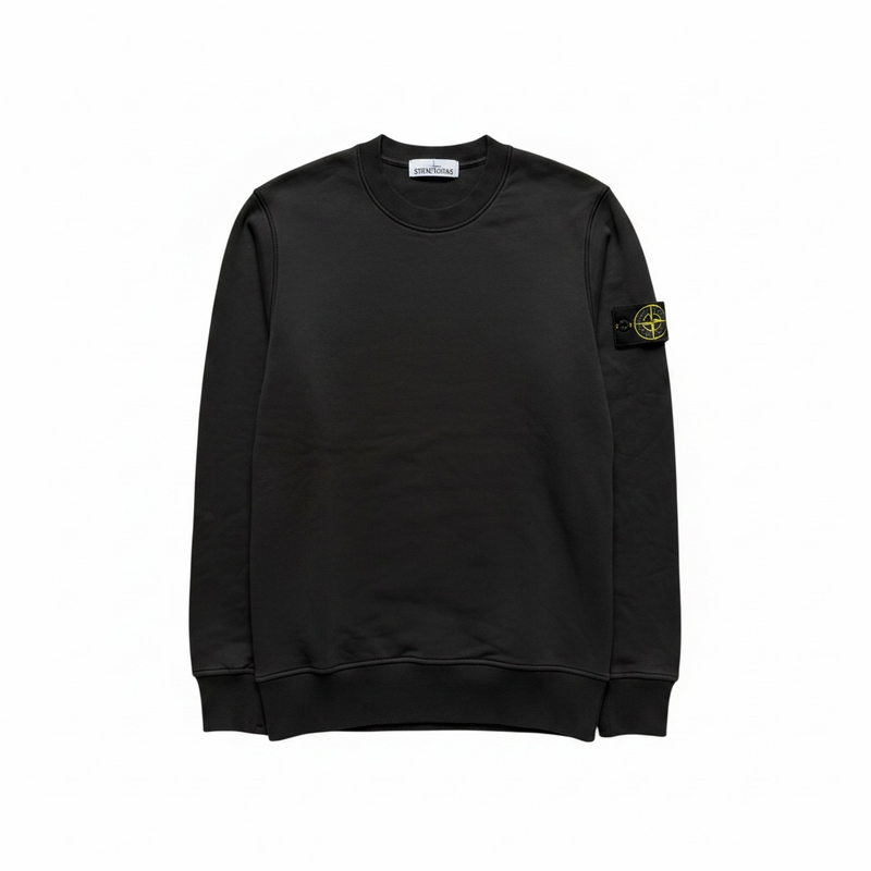 Stone Island Pull Noir Classique