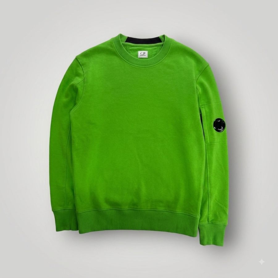 Pull Col Rond C.P. Company - Vert