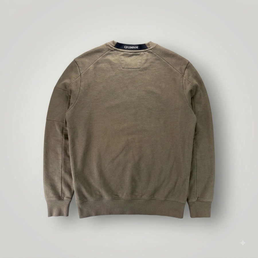 Pull Col Rond C.P. Company - Vert