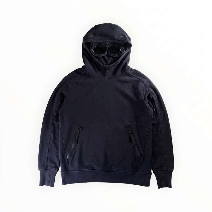 Sweat à Capuche Goggle C.P. Company - Bleu Marine