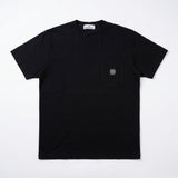 T-Shirt Stone Island Coton Classique Noir