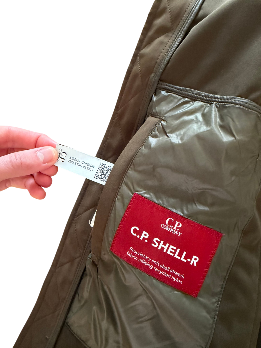 C.P. Company Goggle Jacket Kaki