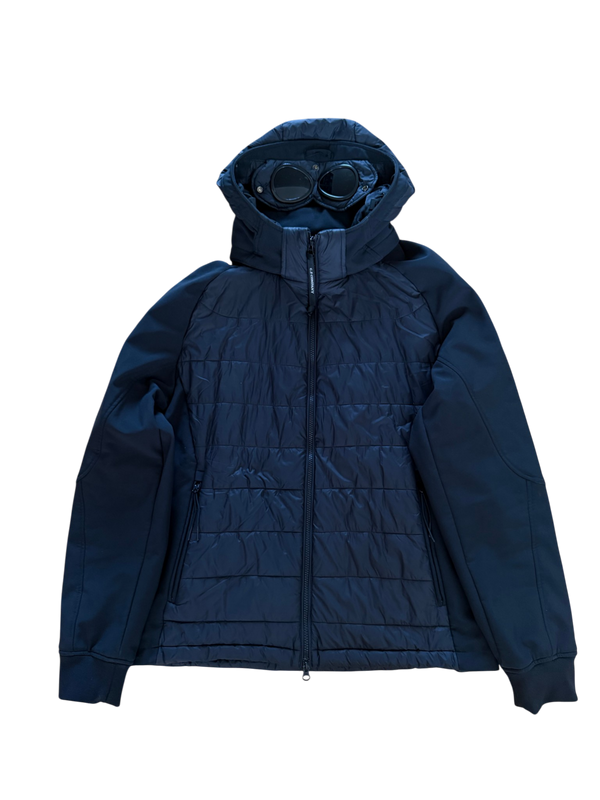 Veste Bi-Matière C.P. Company Bleu Marine