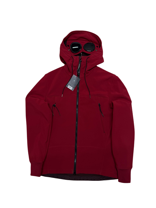 C.P. Company Goggle Jacket Rouge