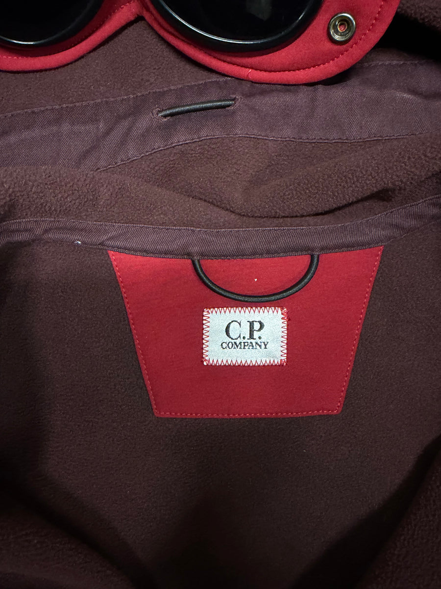 C.P. Company Goggle Jacket Rouge