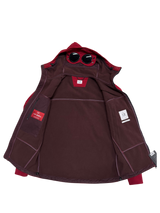 C.P. Company Goggle Jacket Rouge