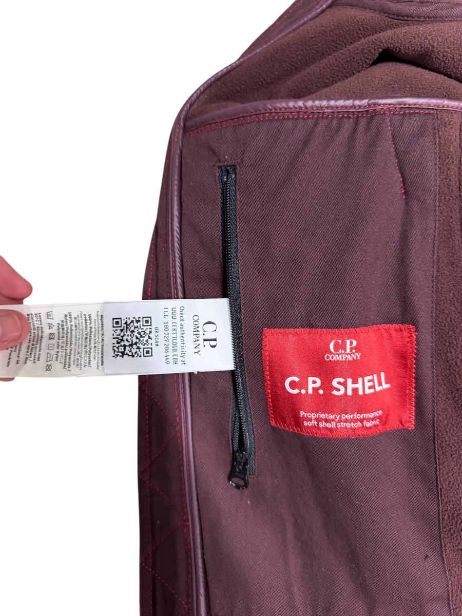 C.P. Company Goggle Jacket Rouge