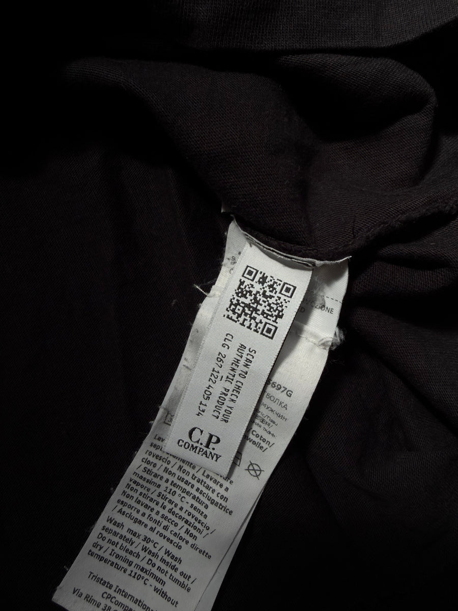 T-Shirt C.P. Company Pocket Logo Noir