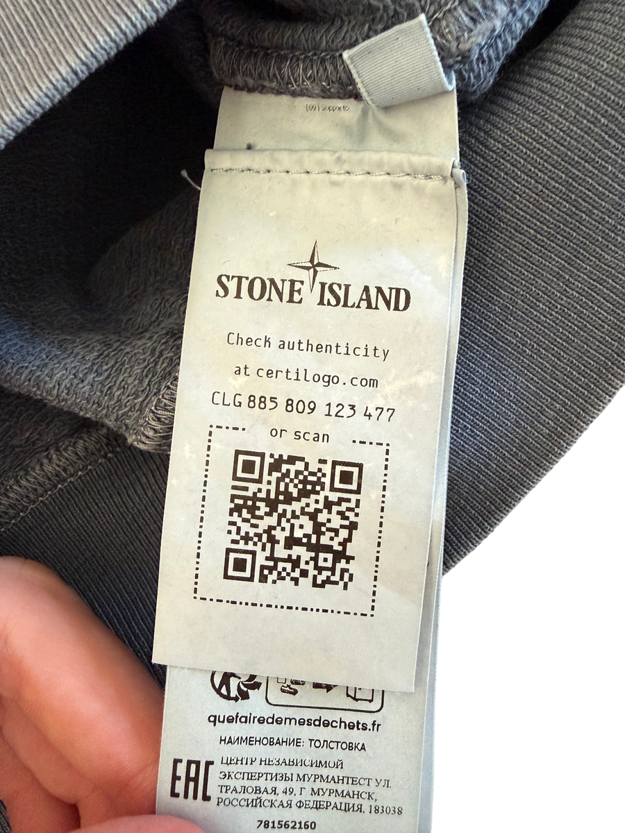 Pull à Capuche Stone Island Bleu