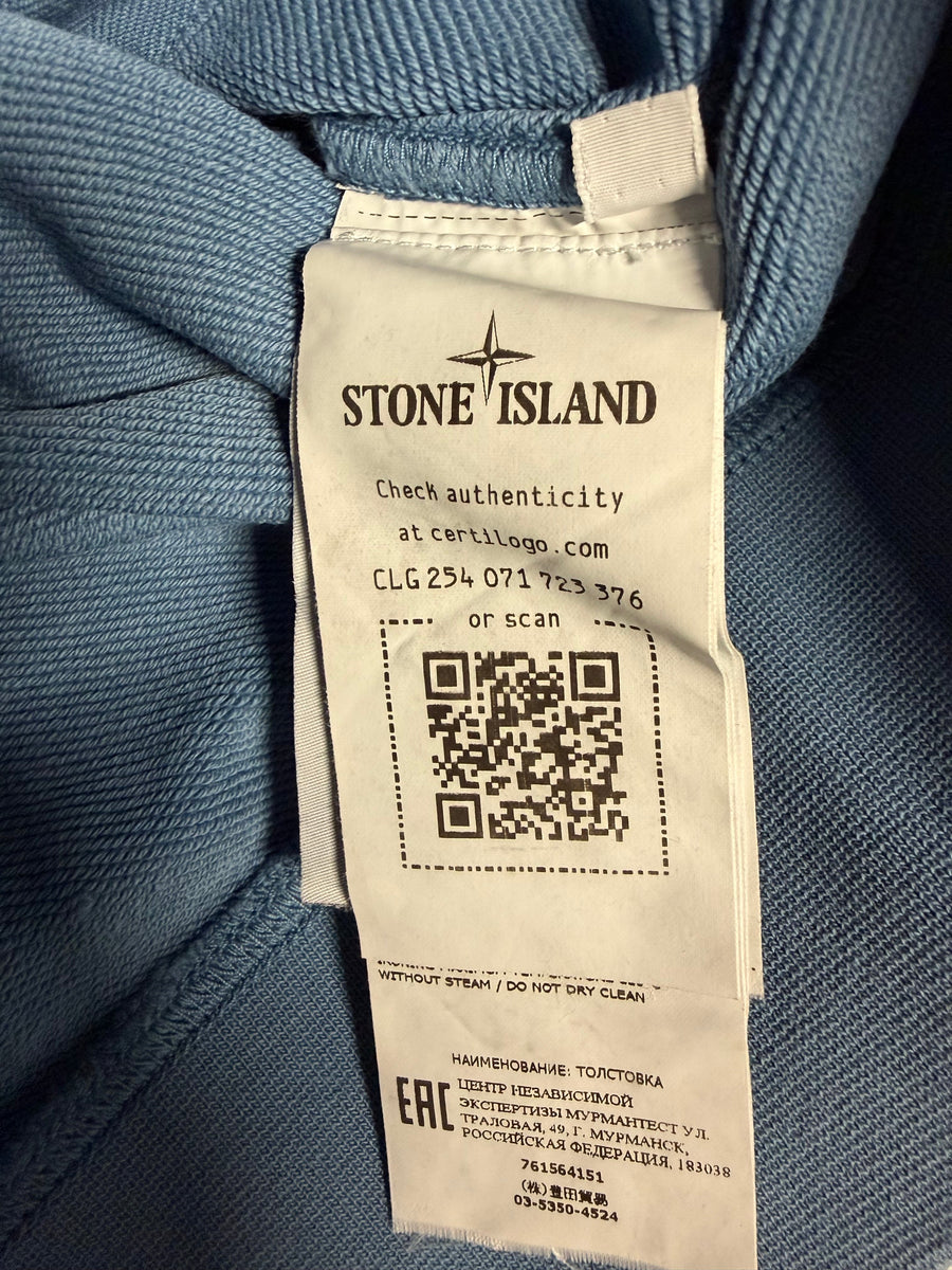 Sweat Stone Island Bleu