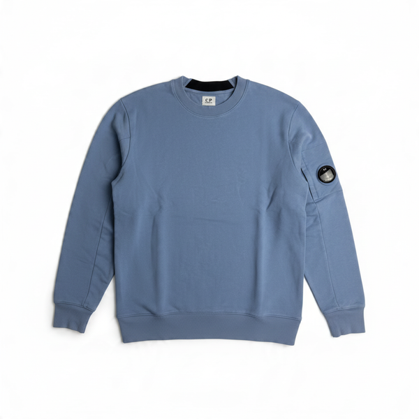 Sweat C.P. Company bleu clair à lentille