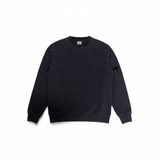 Sweat C.P. Company bleu marine à lentille