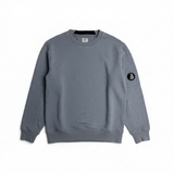 Sweat C.P. Company bleu grisé à lentille