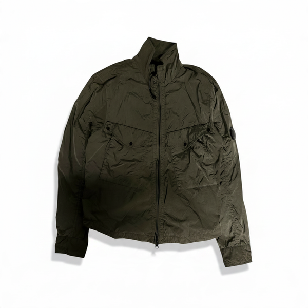 Veste C.P. Company Chrome-R kaki à col montant